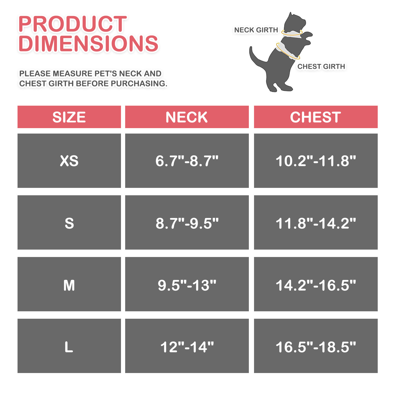 Breathable Mesh Cat Pet Harness Adjustable Escape Proof Jacket Chest Red Vest