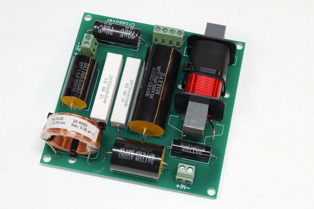 Crossover PCB for the Nexus MTM DIY speaker design