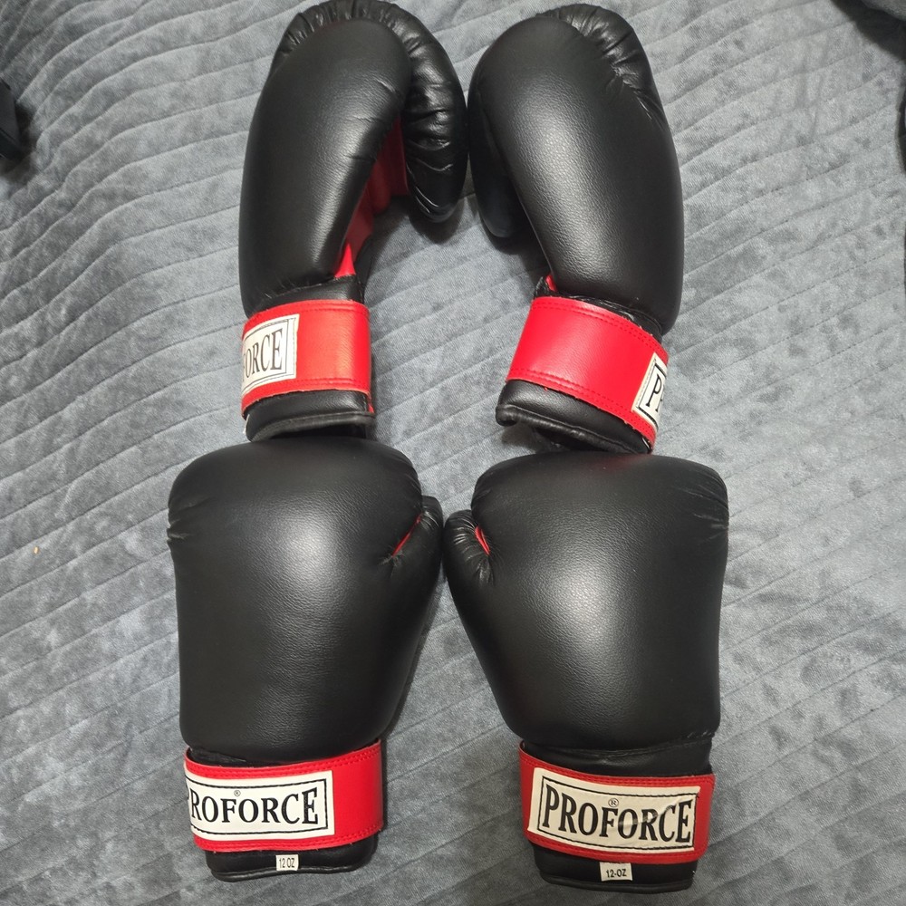 (2 PAIR )PROFORCE 12 OZ BOXING GLOVES - NEVER BEEN USED!
