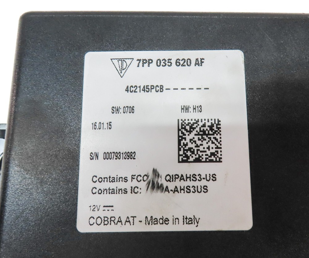 2015 PORSCHE CAYENNE (958) GPS NAV NAVIGATION CONTROL MODULE