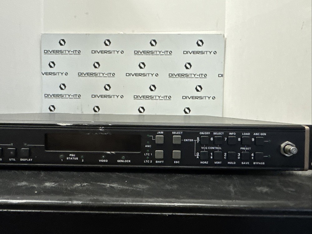 Evertz HD9010TM HD Time Code Master Reader Generator System