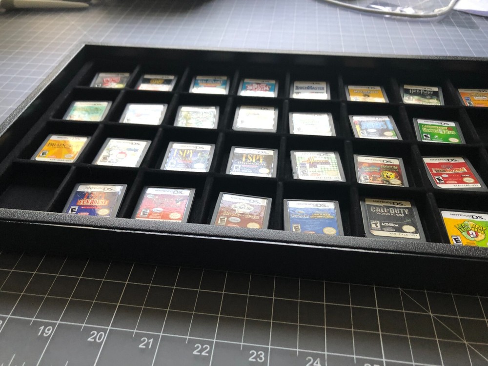 Hard Stackable Case for Nintendo Gameboy/GBA/DS/Game Gear/Switch Display Tray