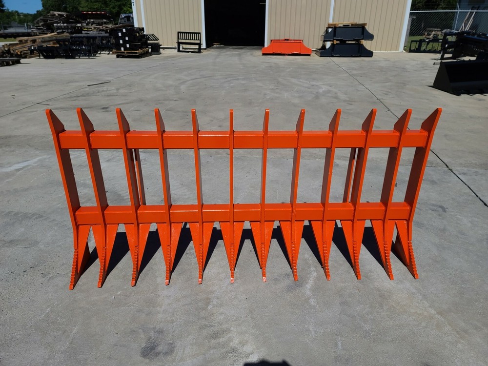 84" Extreme Severe Root Rake/skidsteer/tractor Universal Hookup