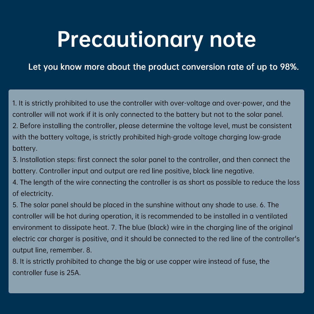 MPPT 500W 20A Solar Controller DC18-80V Step-down Charging Controller 12V 24V