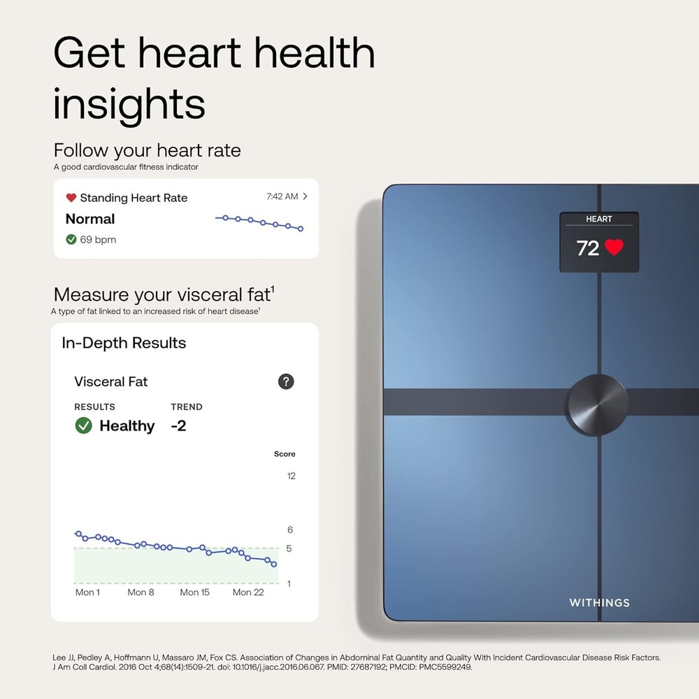 WITHINGS Smart Scale Body Smart Black