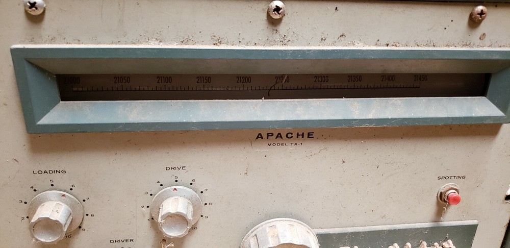 Heathkit TX-1 vacumn tube transmitter, Atlanta, Untested