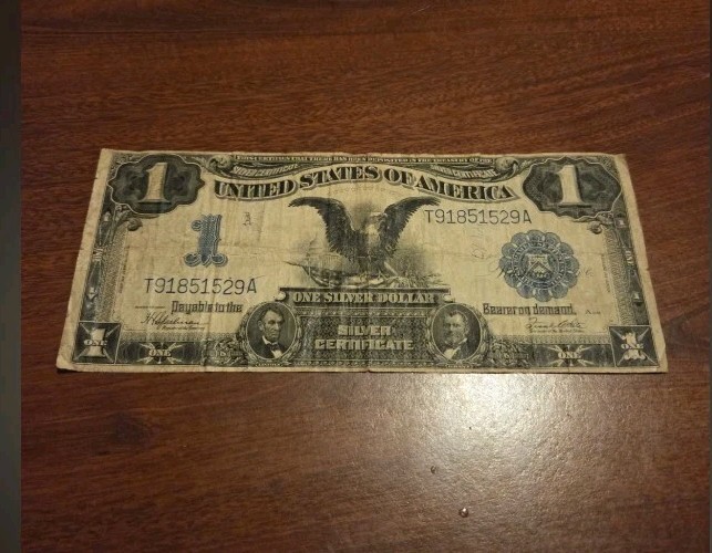 1899 1 silver certificate Black Eagle