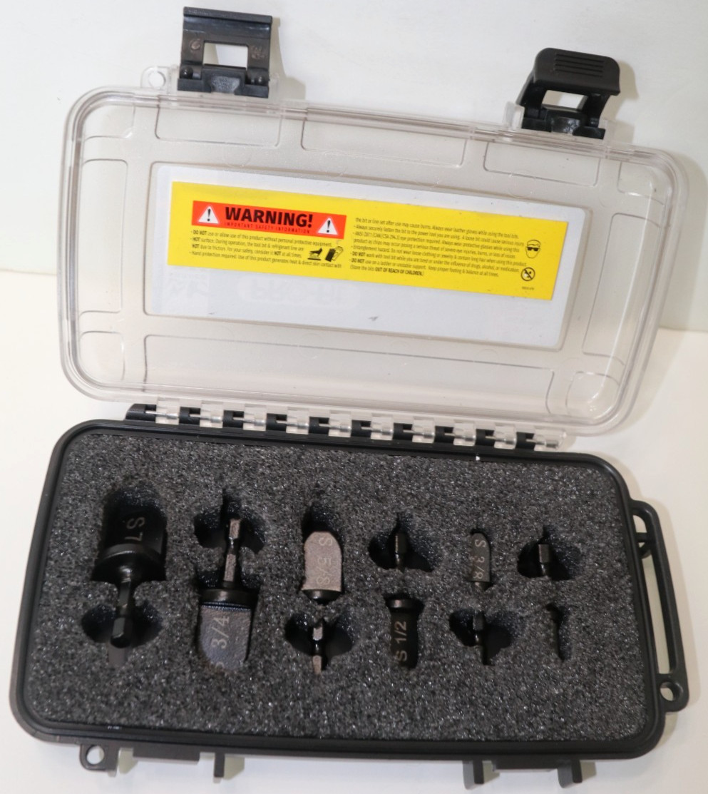 RECTORSEAL #87011-6 Pro-Fit Precision Swaging Kit =- 6 Flare Bits *New