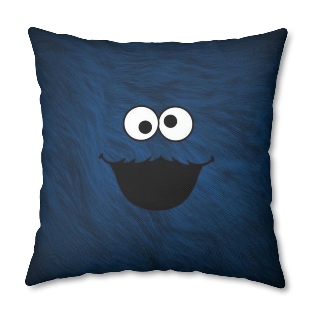 Cookie monster pillowcase dark blue