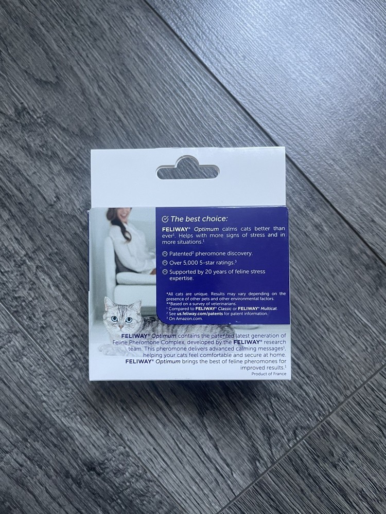 Feliway Optimum Enhanced Calming Diffuser Refill 2 pck