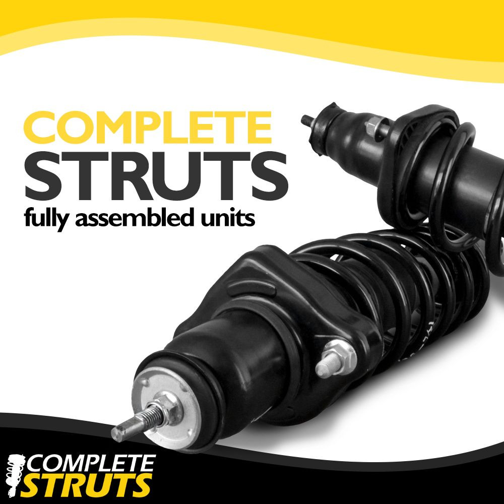 1985-90 Cadillac DeVille Front Quick Complete Struts & Coil Spring Assembly Pair