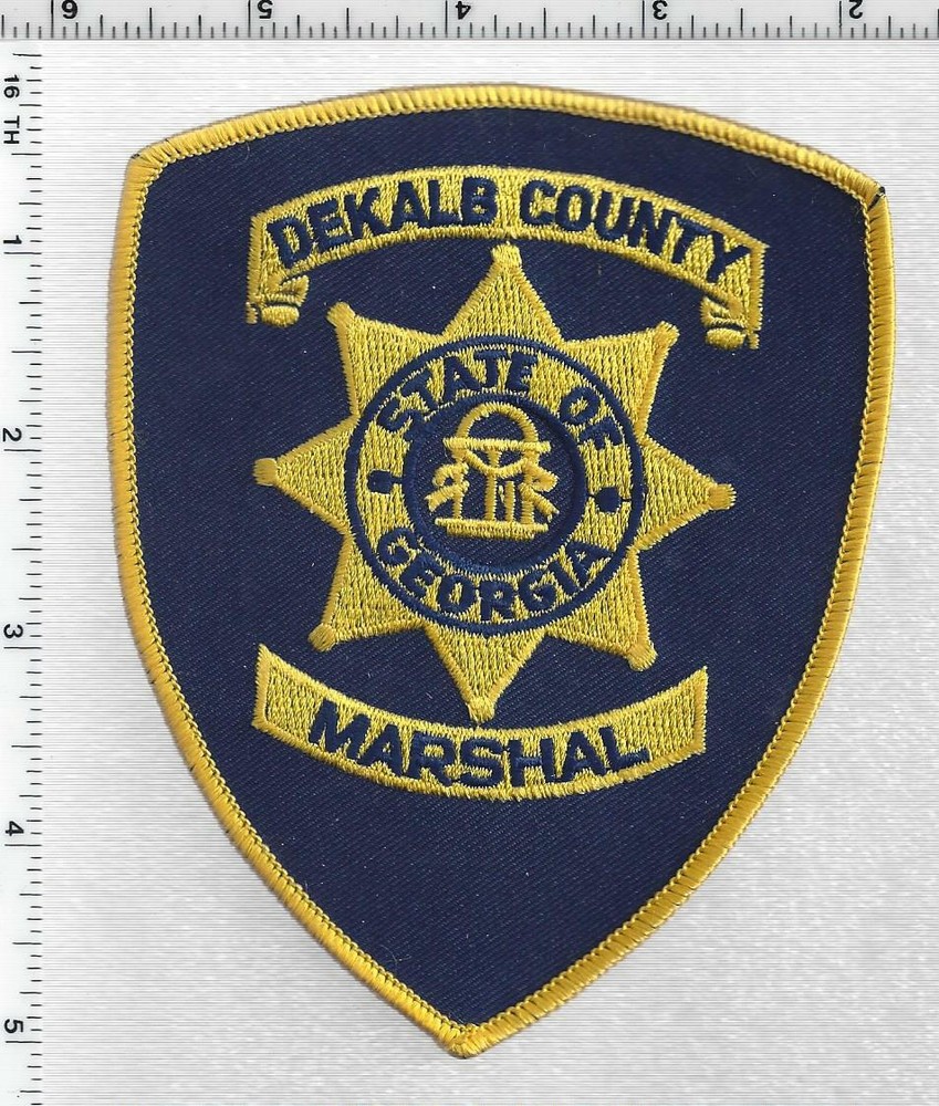 Dekalb County Marshal (Georgia) 3rd Issue Shoulder Patch