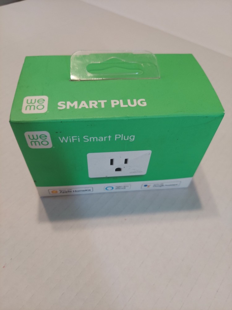 Wemo WiFi Smart Plug WSP080 White Sealed