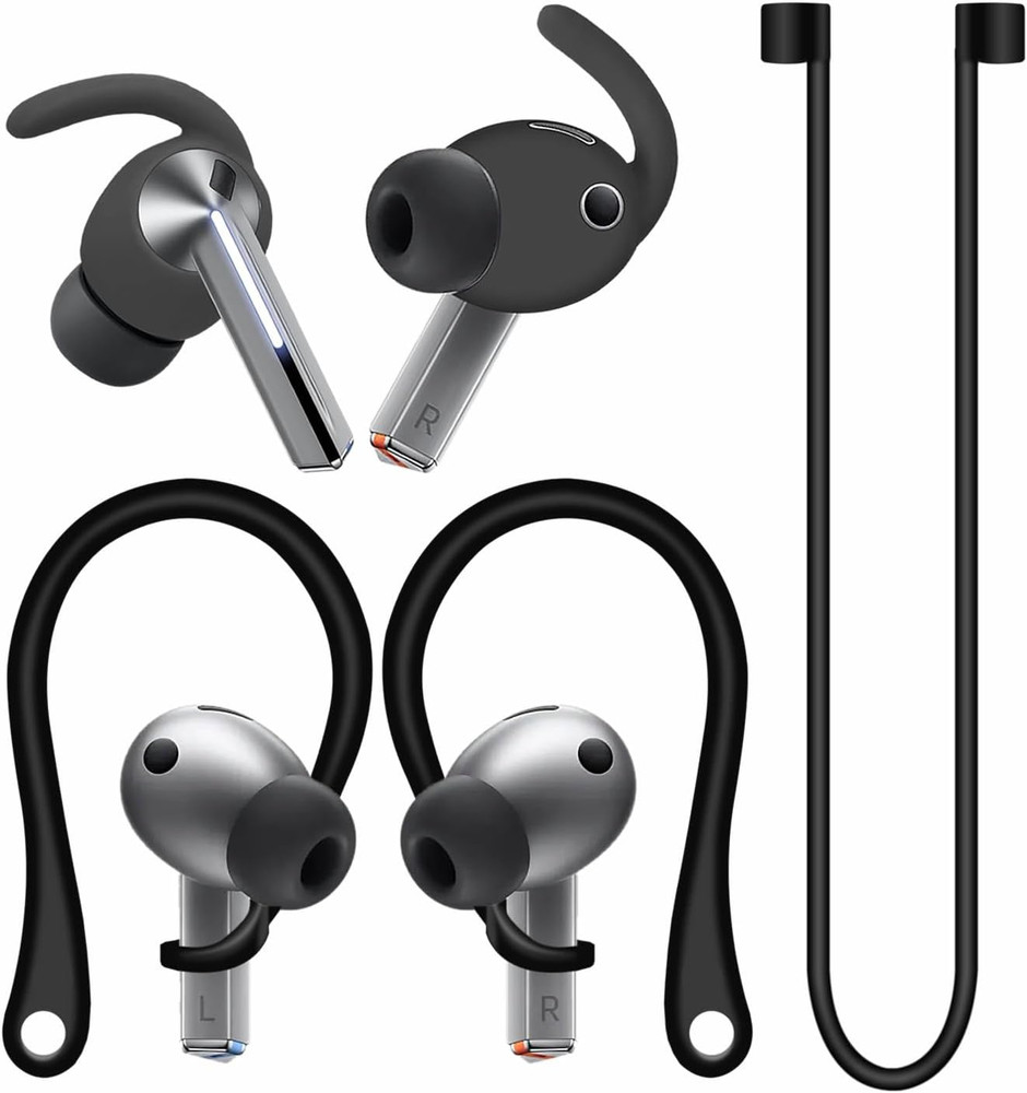 Galaxy Buds 3 Pro Anti-Slip Kit Replacement Ear Hooks Sport Ear Tips No