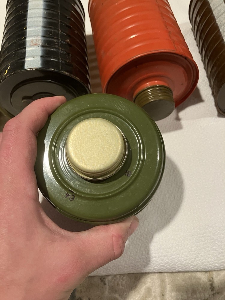 Soviet gas mask filters