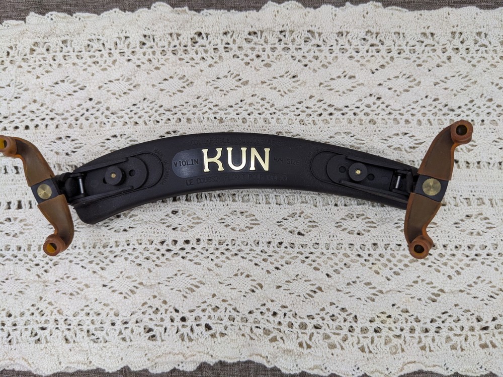 Kun Collapsible 4/4 Violin Shoulder Rest Used