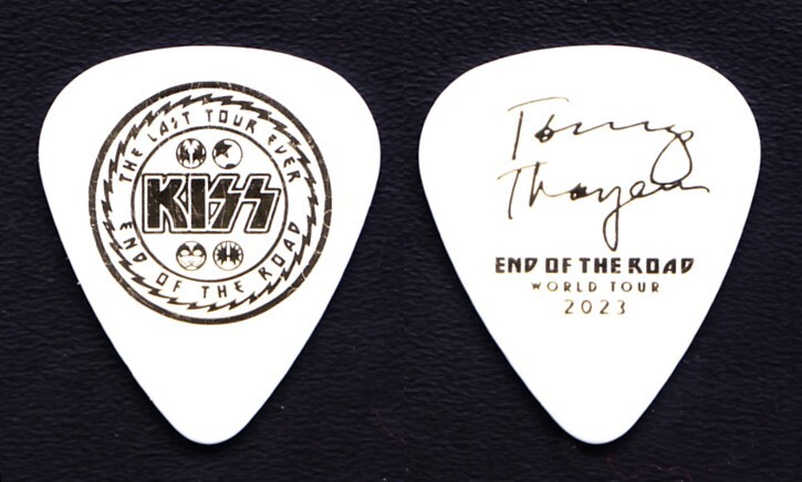KISS Tommy Thayer Signature Last Tour Guitar Pick #2 - 2023 End Of The Road Tour