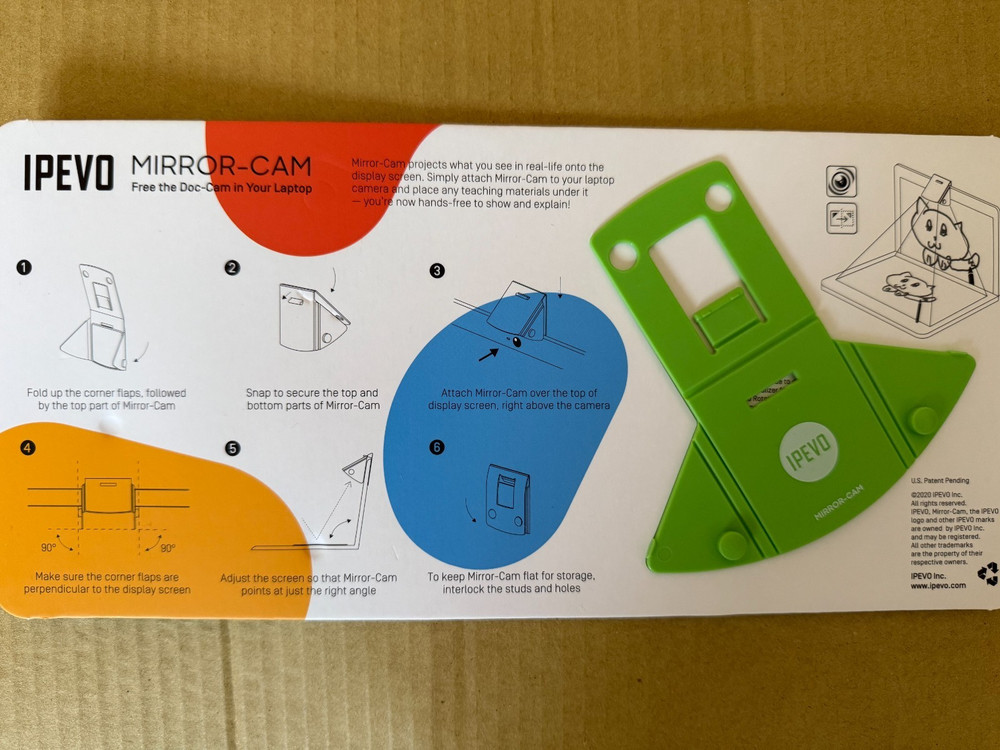 IPEVO Mirror-Cam Learning Tool (6-Pack). Proceeds support Autism program