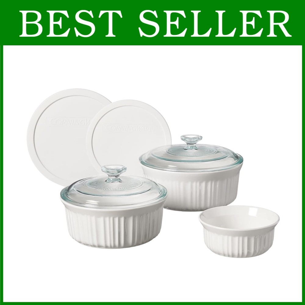 7-Piece Chip Resistant Stoneware Baking Dish