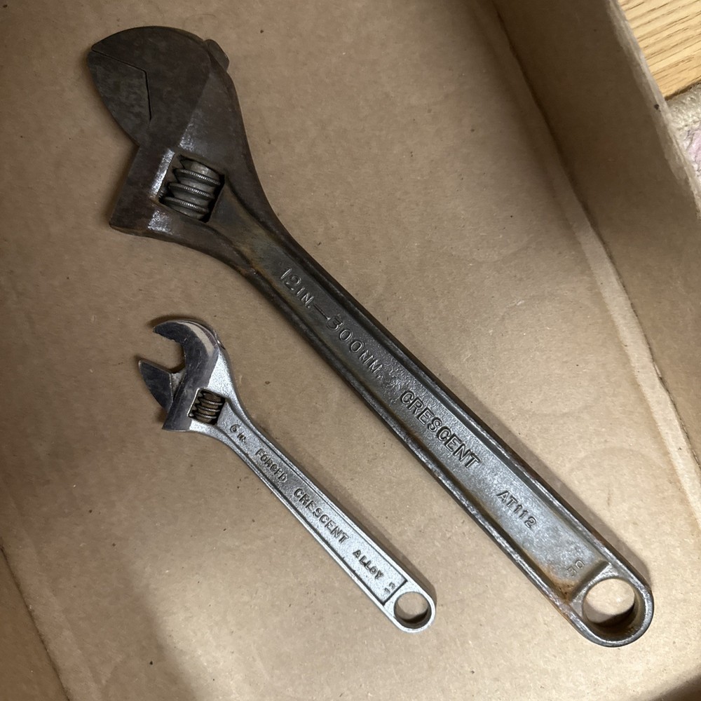 Crescent Wrench Pair