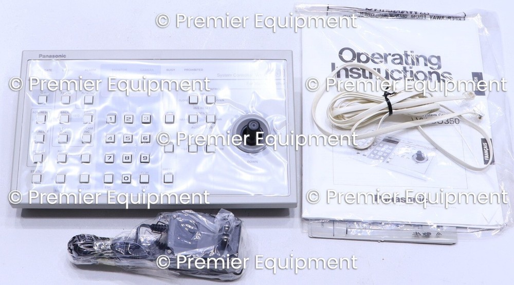 * NEW PANASONIC WV-CU350 SYSTEM CONTROLLER FOR MATRIX SWITCHER