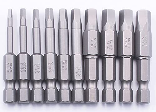 10pc Penta Plus 5 Sided Security Screwdriver Bit Set