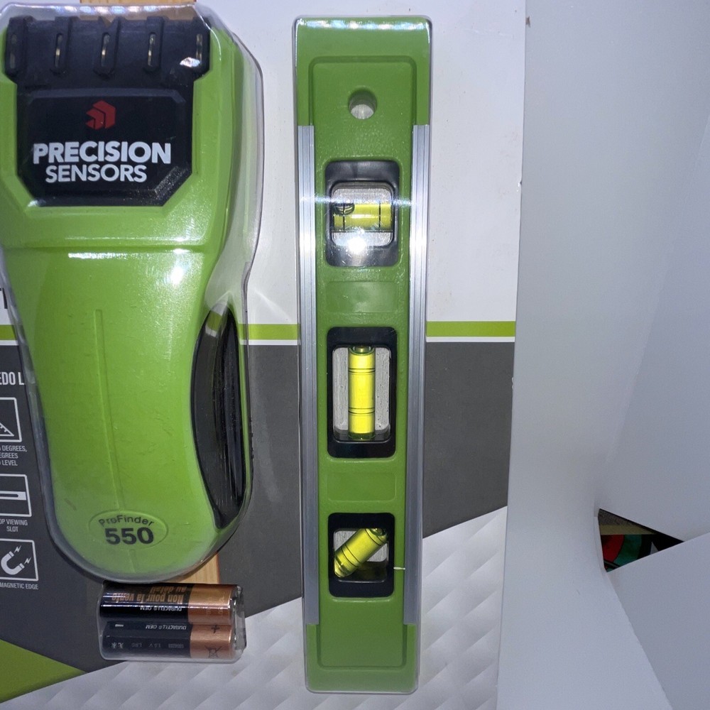 Precision ProFinder 550 Professional Digital Stud Finder & Torpedo Level (NEW)