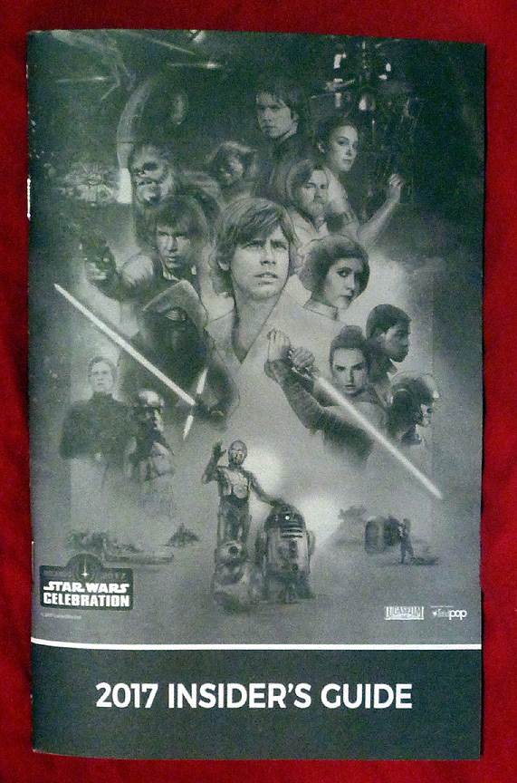 Star Wars Celebration VIII 2017 Insiders Guide - 84 pages