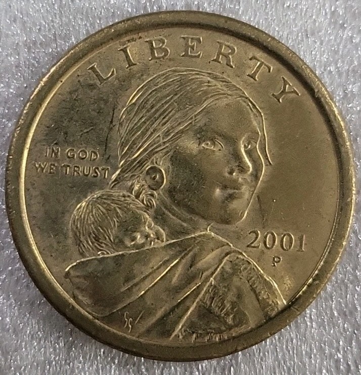 2001-P Sacagawea Dollar *C822