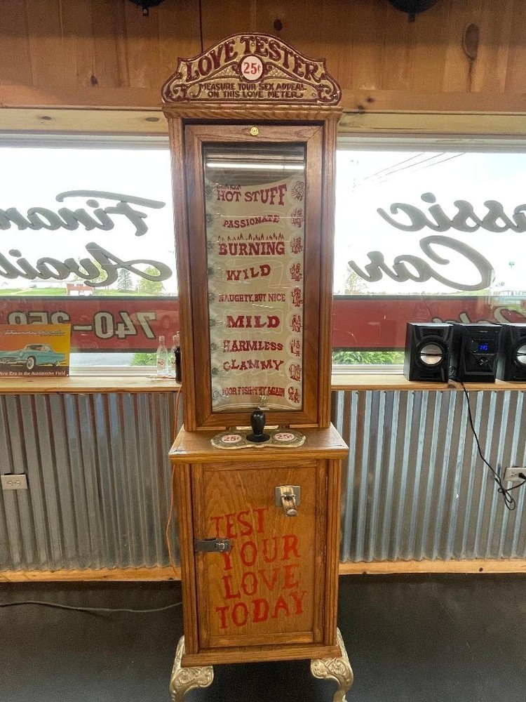 Vintage Love Tester Arcade Game