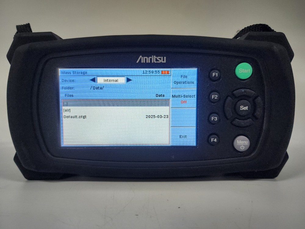 Anritsu MT9090A Network Master, MU909020A Optical Channel Analyzer Module, CWDM