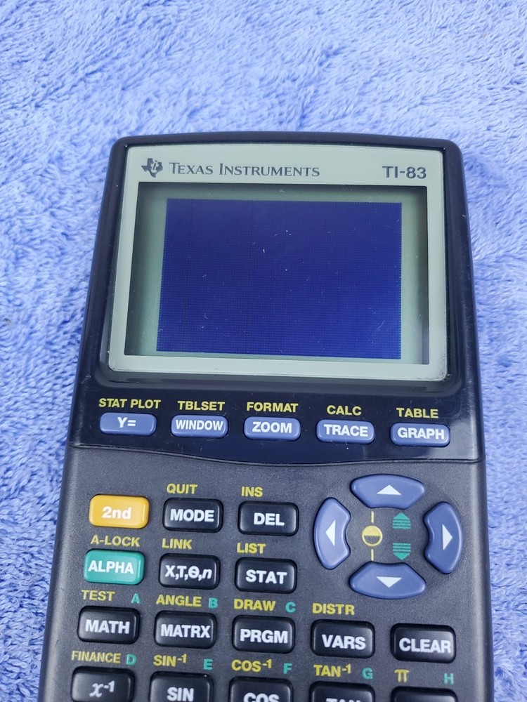 Texas instrument TI 83 graphing calculator Missing Cover