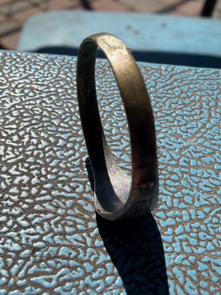 German silver Ring. WW2.