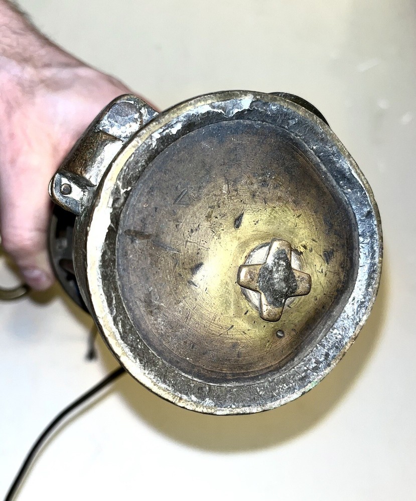 AC Converted Protector Lamp & Lighting Co. LTD Eccles Type SL Miner’s Lamp.