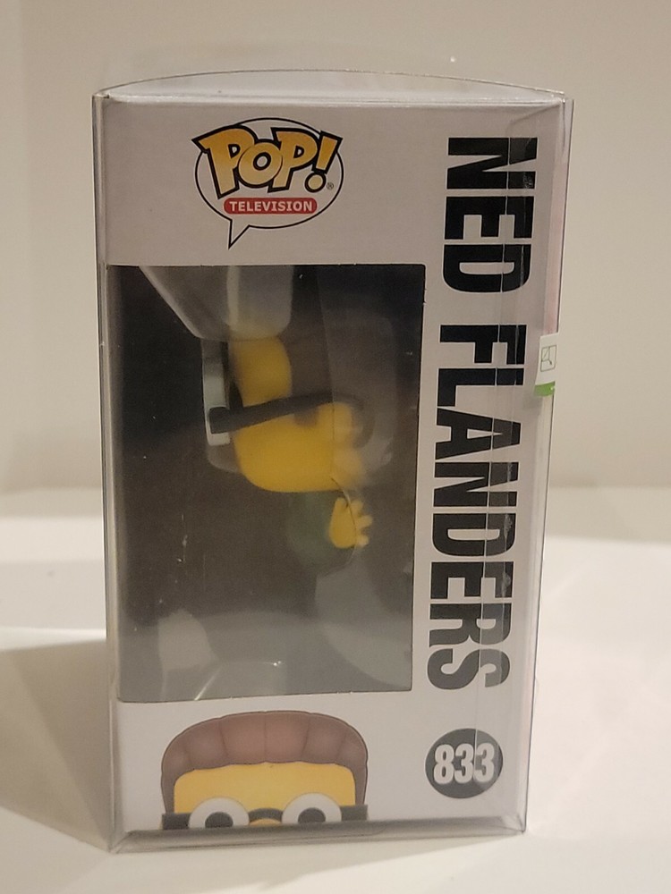 Funko POP Ned Flanders The Simpsons Hot Topic Exclusive #833 +protector