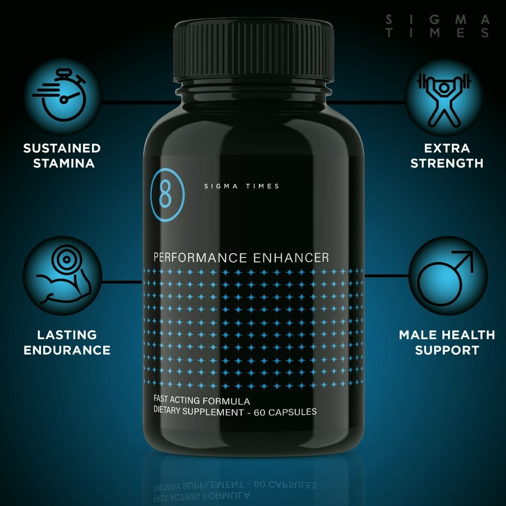 (3 Pack) Performer 8 Capsules - Performance Enhancer Advanced Male Support