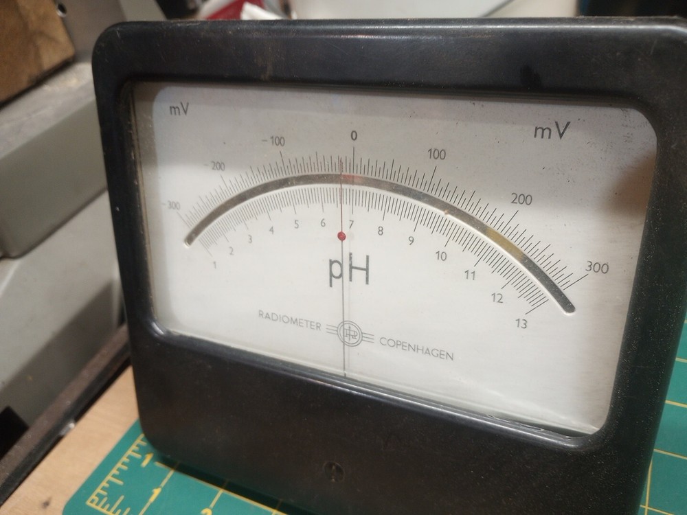 Very Nice Large !! Ph Meter Copenhagen