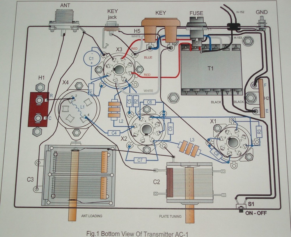AMECO® AC-1T transmitter DIY REPLICA KIT