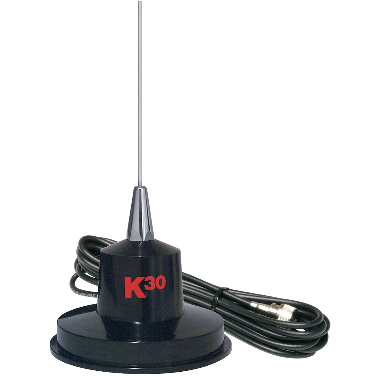 300-Watt Magnet Mount CB Antenna Stainless Steel 35-inch CB Radio Whip Antenna K