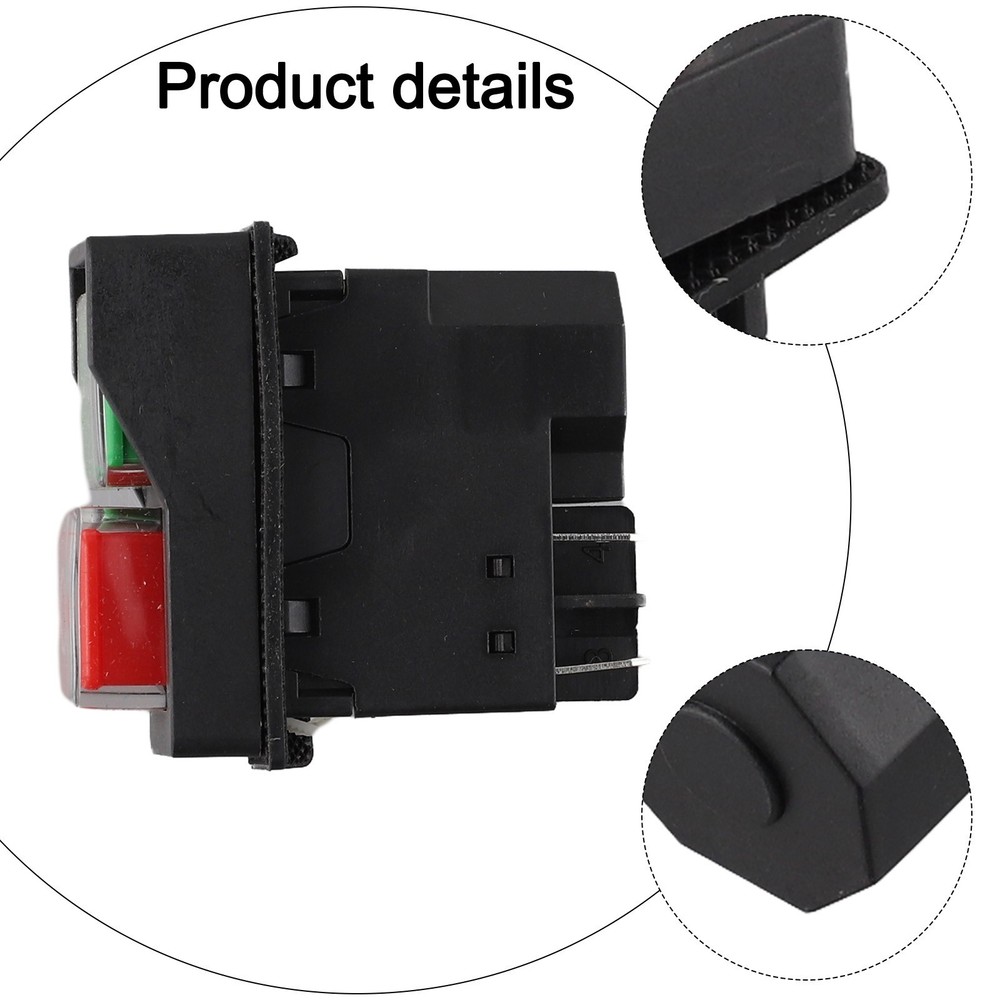 Compact and Reliable 5Pin Pushbutton Switch for Industrial Tools For YH02A