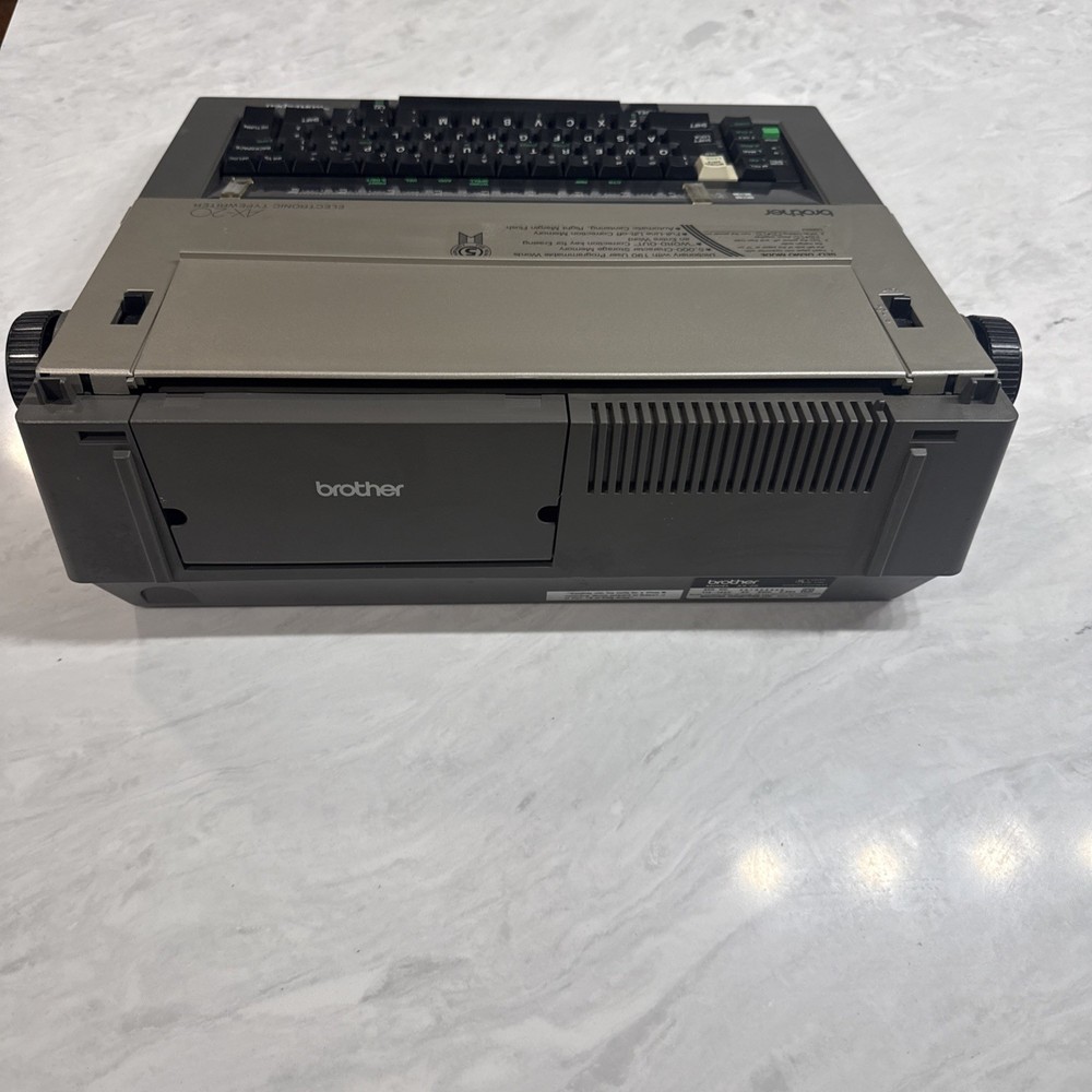 Brother AX-20 Word-Spell Electronic Typewriter TESTED....