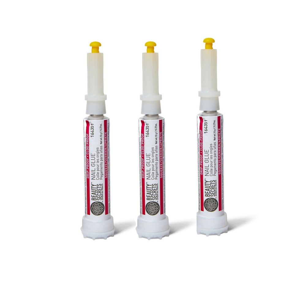 Drip & Clog Proof Nail Glue (3 Pack)