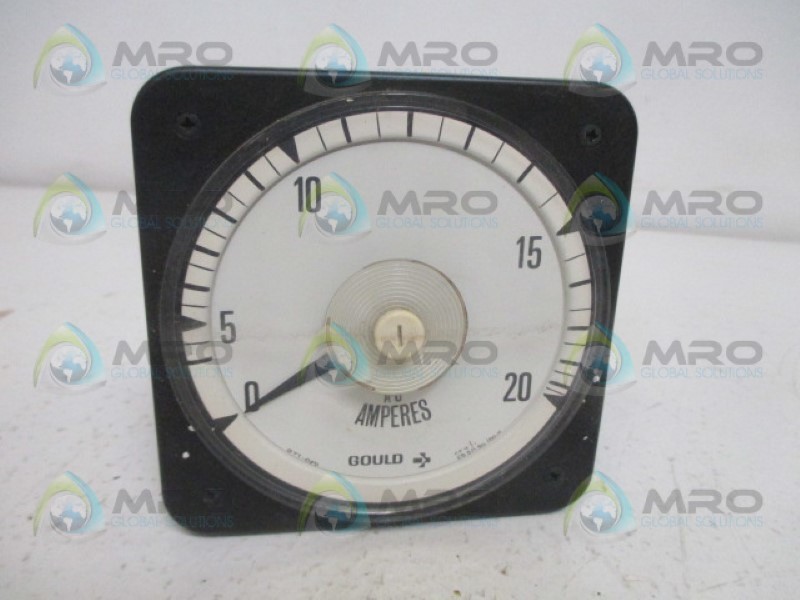CROMPTON 077-08AA-LSNG PANEL METER 0-20 ACA NSMP