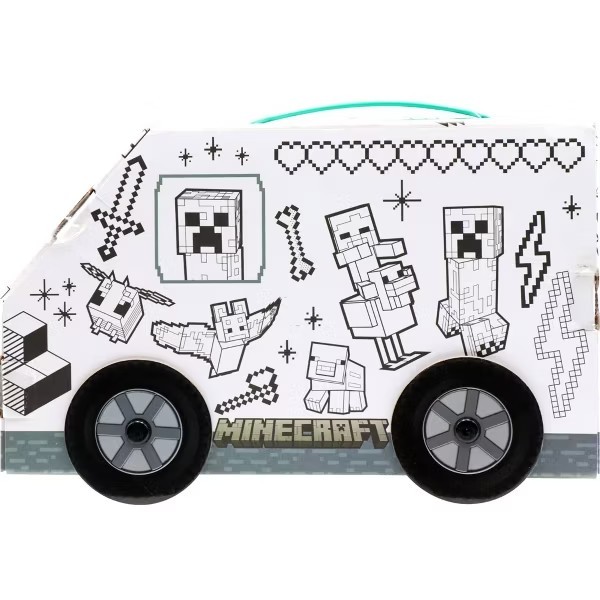 Hot Wheels Interactive Coloring Minecraft New