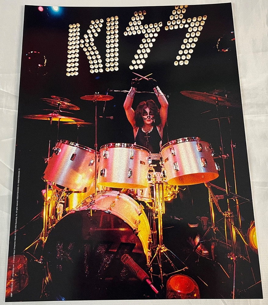 KISS Alive! 4 Live Color Glossy Photos 50th Anniversary Box Set 9"X12" Pictures
