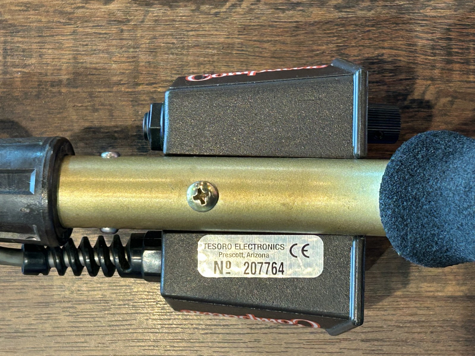 Tesoro COMPADRE Metal Detector with 5.75 Inch Coil, New Battery, Manual - Nice!