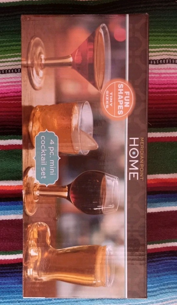 Meridian Point Home 4 pc. mini cocktail set