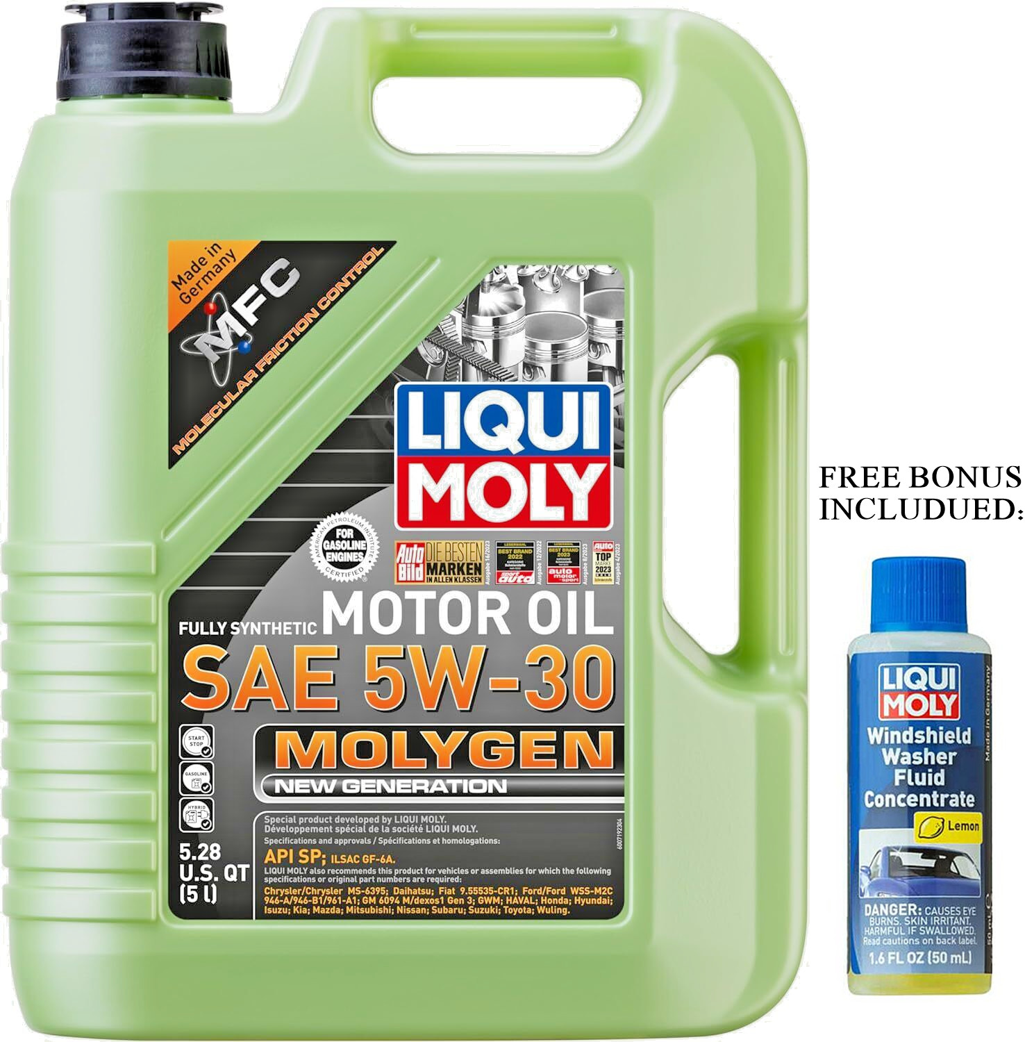 ★  5L Liqui Moly 5W30 Molygen New Generation MFC Synthetic Engine Oil LM20228 ★