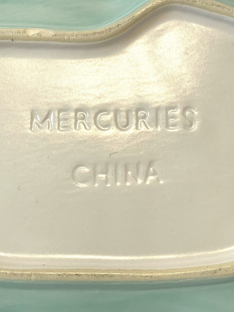 Mercuries Bunny Shaped Plate, Small Ceramic China