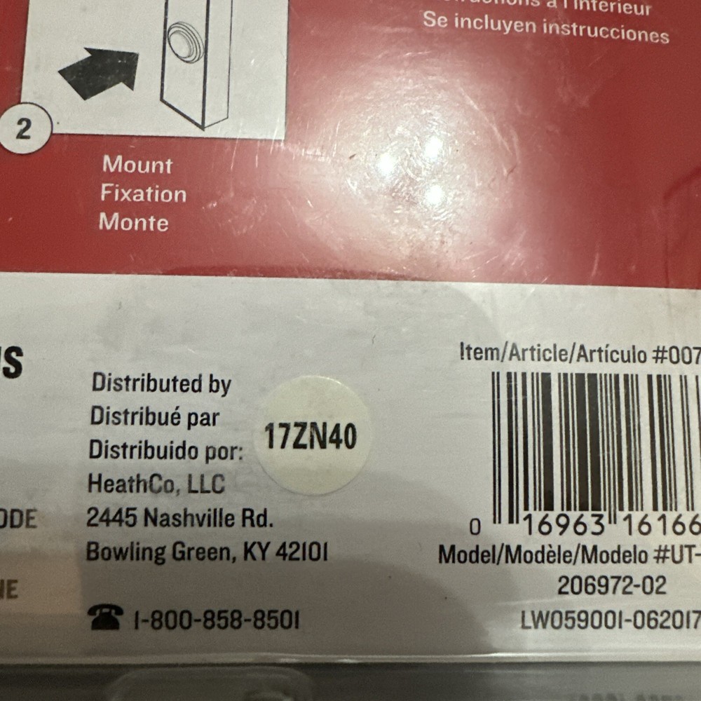 NEW Utilitech Wireless Doorbell model #UT-7366-04